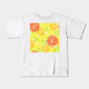 Copy of Tropical transparent watercolor leaves. Vibrant translucent Schefflera leaf. Summer jungle foliage Kids T-Shirt